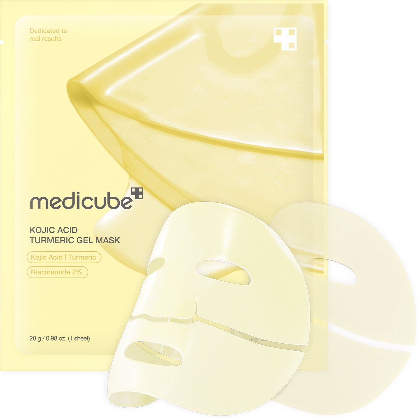 medicube Kojic Acid Turmeric Brightening Gel Mask