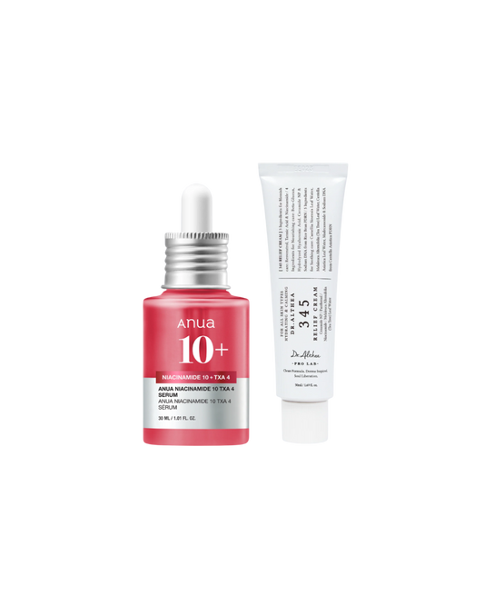 [Clear Skin Duo] Niacinamide 10 TXA 4 Serum for Dark Spots + Dr. Althea 345 Relief Cream