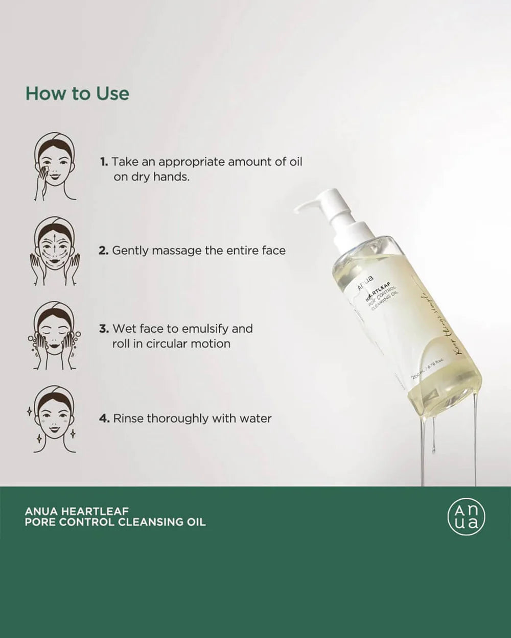 Anua Heartleaf Pore Cleansing Oil