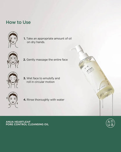 Anua Heartleaf Pore Cleansing Oil