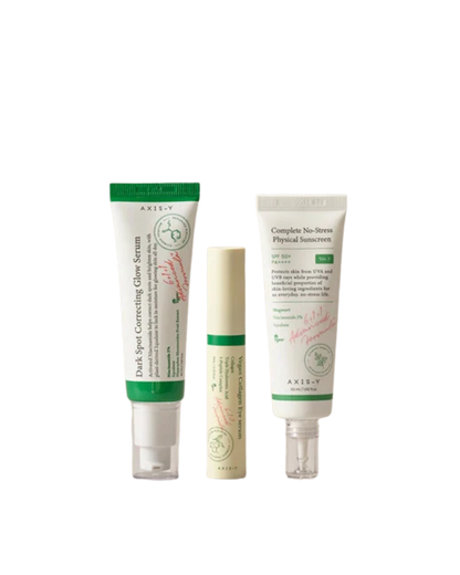 AXIS-Y Glow, Care & Protect Routine – Eye Care, Brightening & Sun Protection